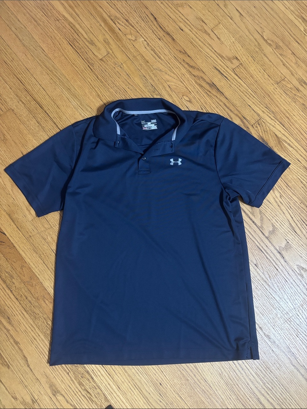Under Armour Men’s Navy Blue Short-Sleeve Polo